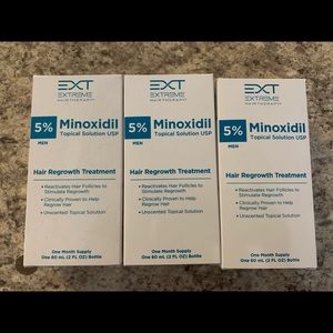 EXT Extreme Hair Therapy Hair Regrowth Treatment Men 5% Minoxidil New 3